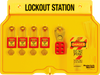 1482B Lockout Tagout Station With Cover 4 Padlock Capacity 1482B Lockout Tagout Station With Cover 4 Padlock Capacity