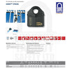 Abus 37RK/80 Granit Padlock Abus 37RK/80 Granit Padlock