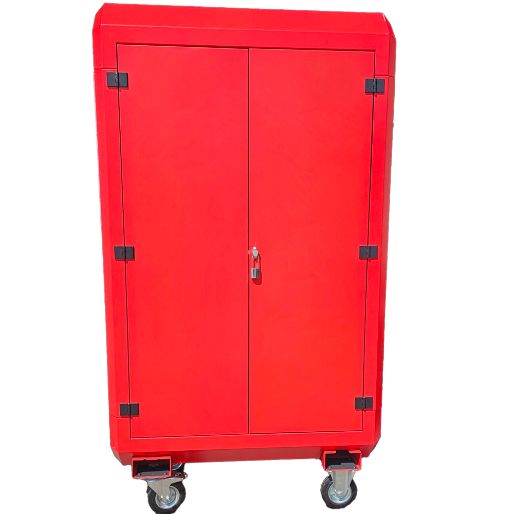 Custom Mobile LOTO Commissioning Station