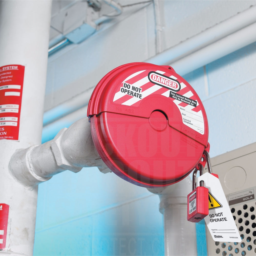 Rotating Gate Valve Lockout 482