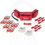 Large Aircraft Safety Lockout Kit with Non Conductive Padlocks