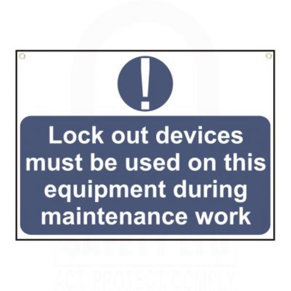 Lockout Signs & Labels