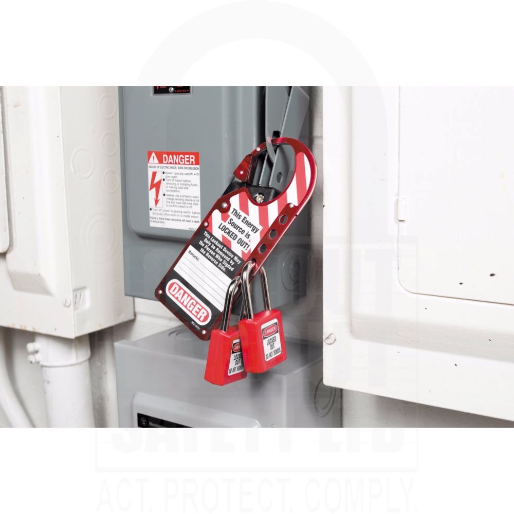 Lockout Hasp Electrical – Lockout Tagout Safety Ltd