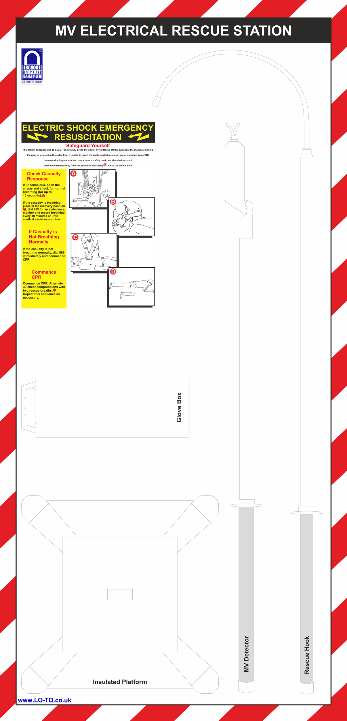 Custom Rescue Boards – Lockout Tagout Safety Ltd