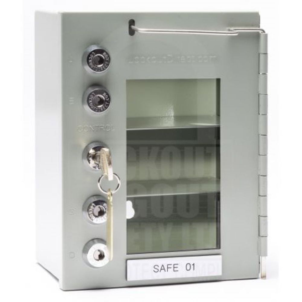 Wall Mounted Group Lockout Storage