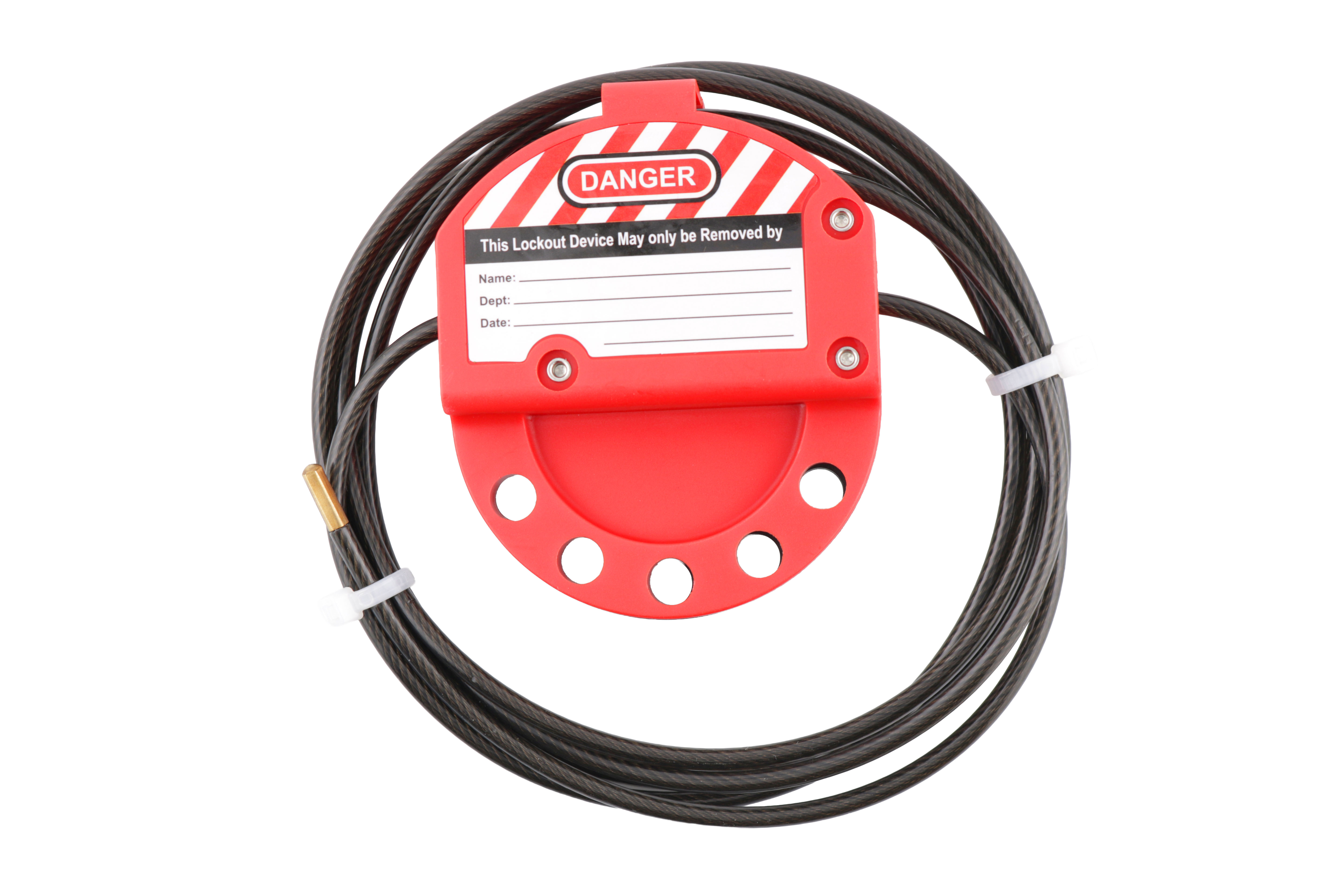 0811-LT Adjustable Steel Cable Lockout – Lockout Tagout Safety Ltd