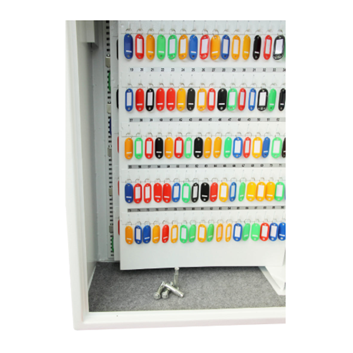 KC0605K 300 Hook Steel Key Cabinet with Key Lock – Lockout Tagout ...