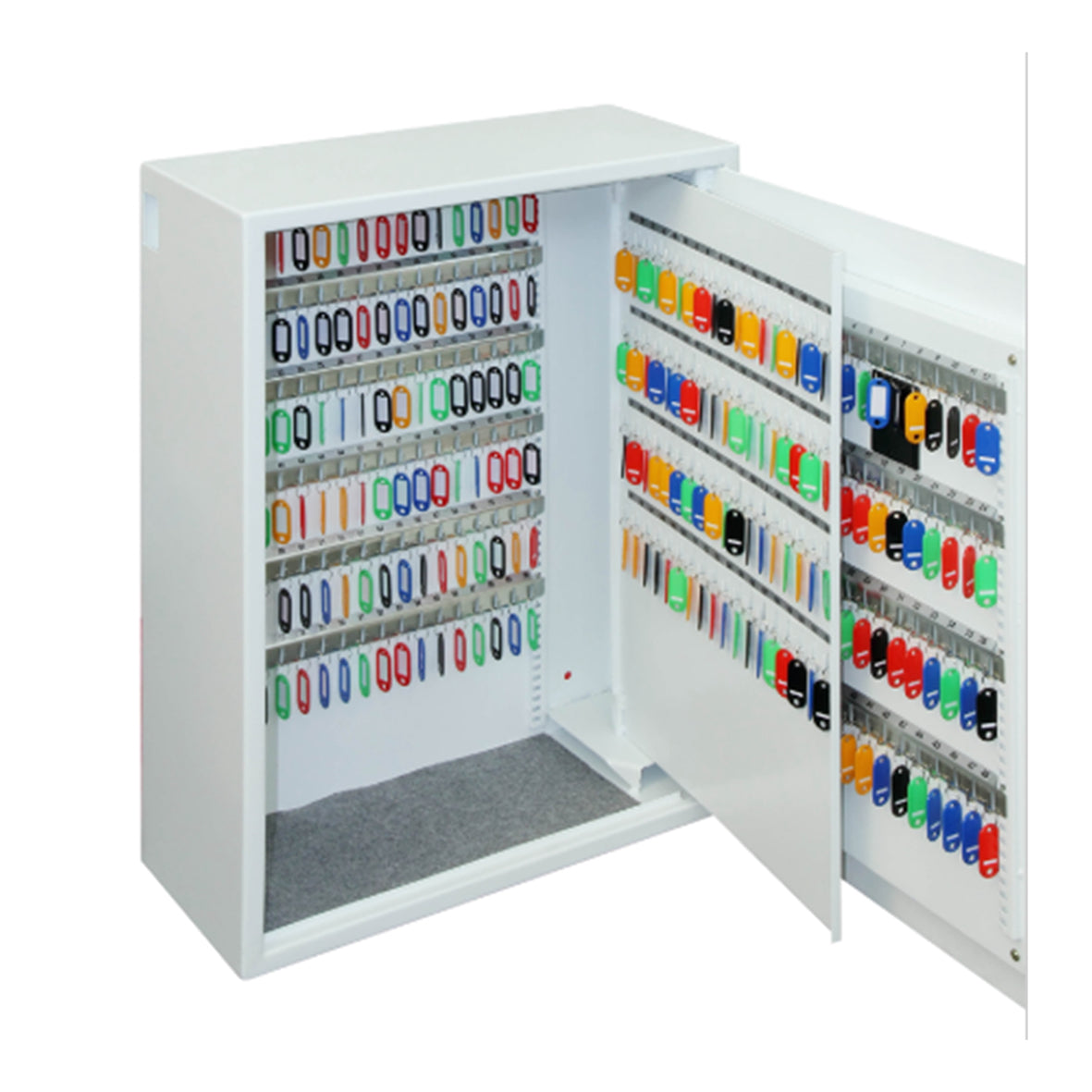 300pcs Key Rack KC0605K 300 Hook Steel Key Cabinet with Key Lock – Lockout Tagout ...