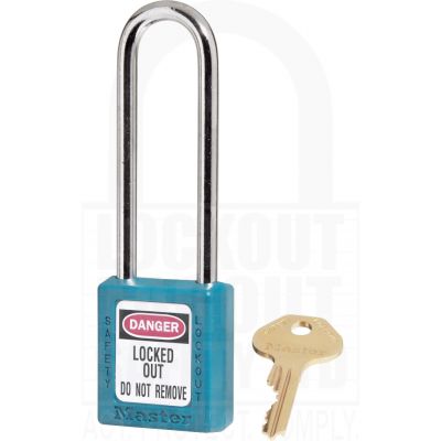 Master Lock 410LT Safety Padlock Teal Long Shackle – Lockout Tagout ...
