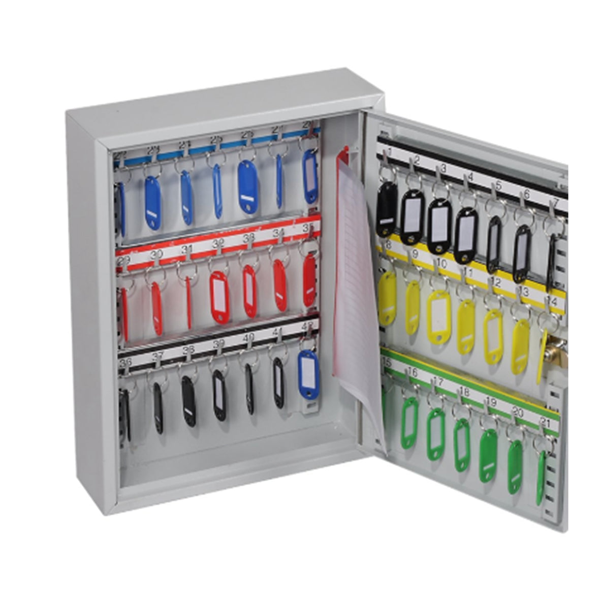 KC0601K 42 Hook Steel Key Cabinet with Key Lock