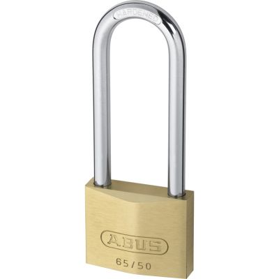 65/50HB80 Long Shackle Brass Padlock