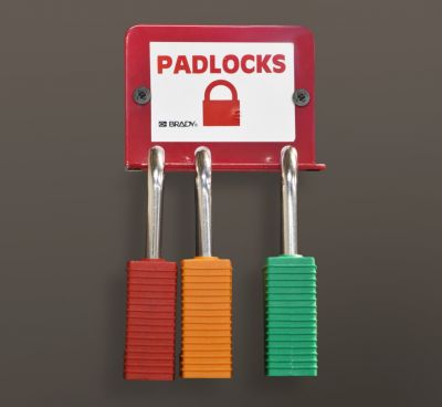 Wall Mounted Padlock Stations Small – Lockout Tagout Safety Ltd