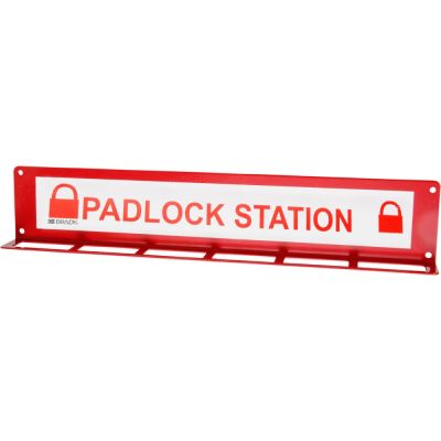 Wall Mounted Padlock Stations Large