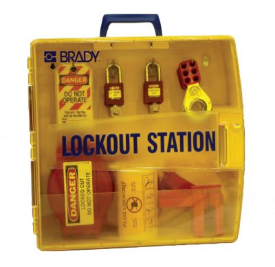 Small Brady Portable Lockout Station – Lockout Tagout Safety Ltd