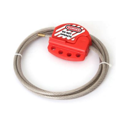 CABLOK Adjustable Cable Lockout 6mm – Lockout Tagout Safety Ltd