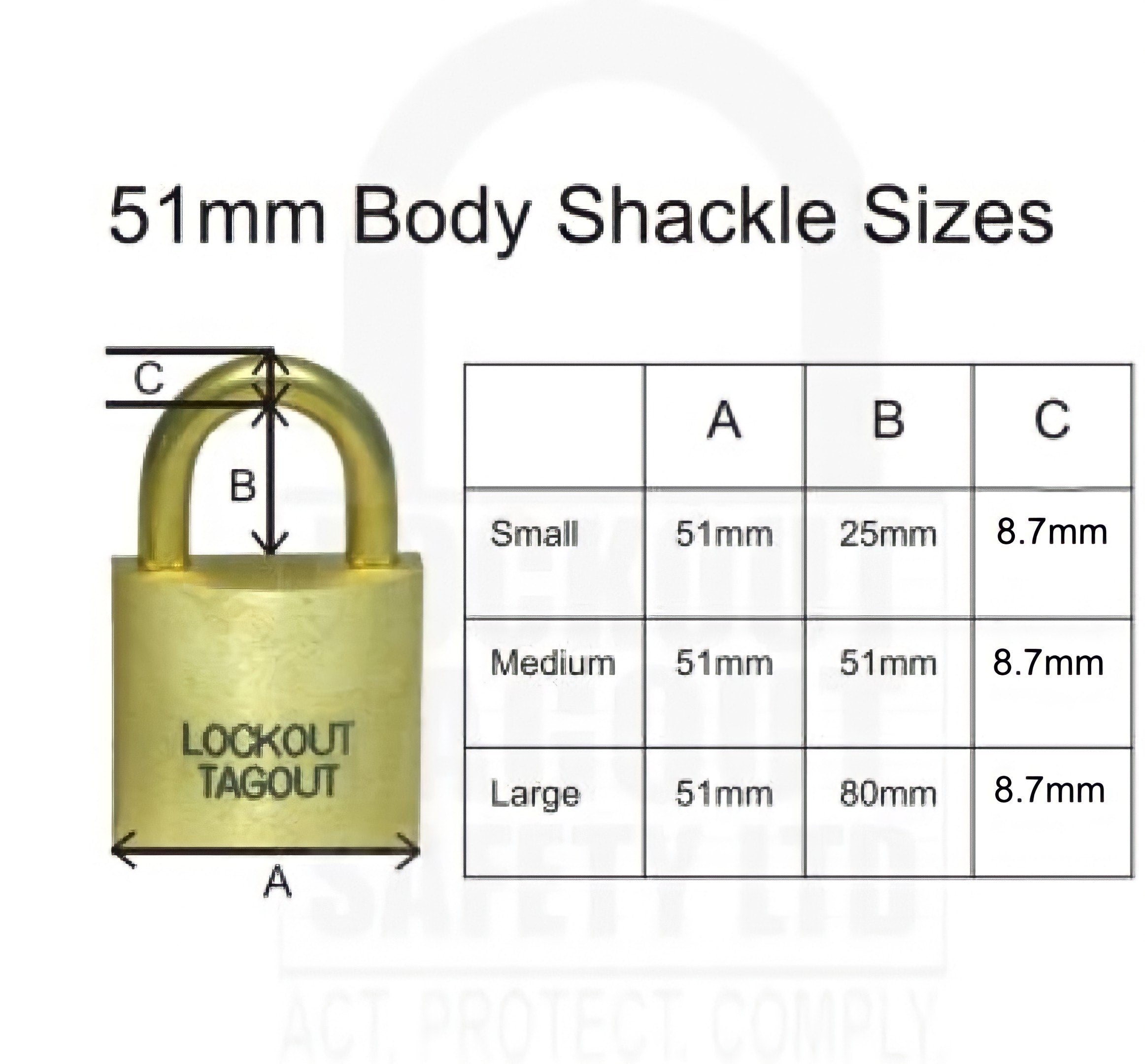 Custom Brass Padlock Medium Body