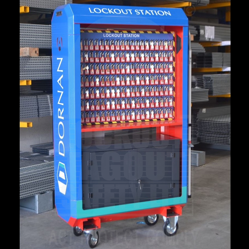 Custom Portable Lockout Station – Lockout Tagout Safety Ltd