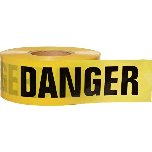 Danger Sticky Tape – Lockout Tagout Safety Ltd