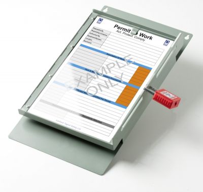 Double Sided Wall mounted card safe – Lockout Tagout Safety Ltd