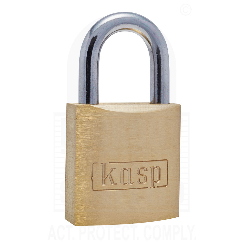 Kasp Brass Padlock 30x70mm – Lockout Tagout Safety Ltd