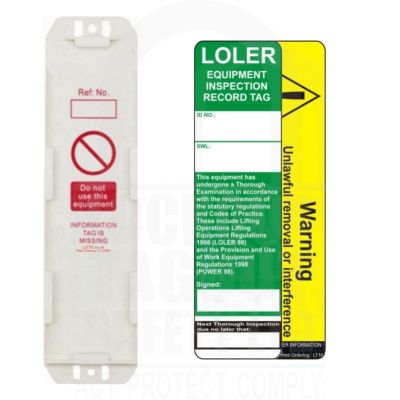 LOLER Safety Tag Kit