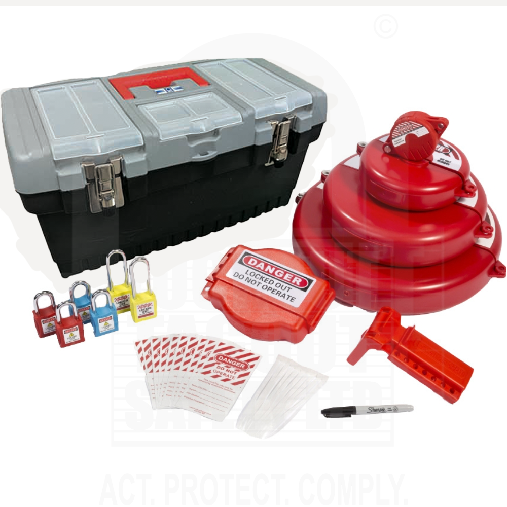 Lockout Tagout Gate Valve Lockout Kit 01 – Lockout Tagout Safety Ltd