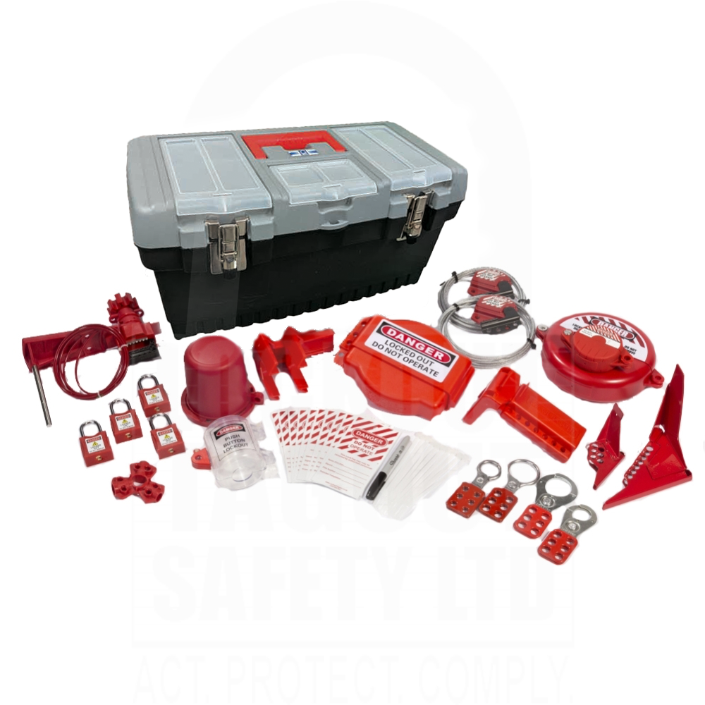 Lockout Tagout Mechanical Kit 01 – Lockout Tagout Safety Ltd