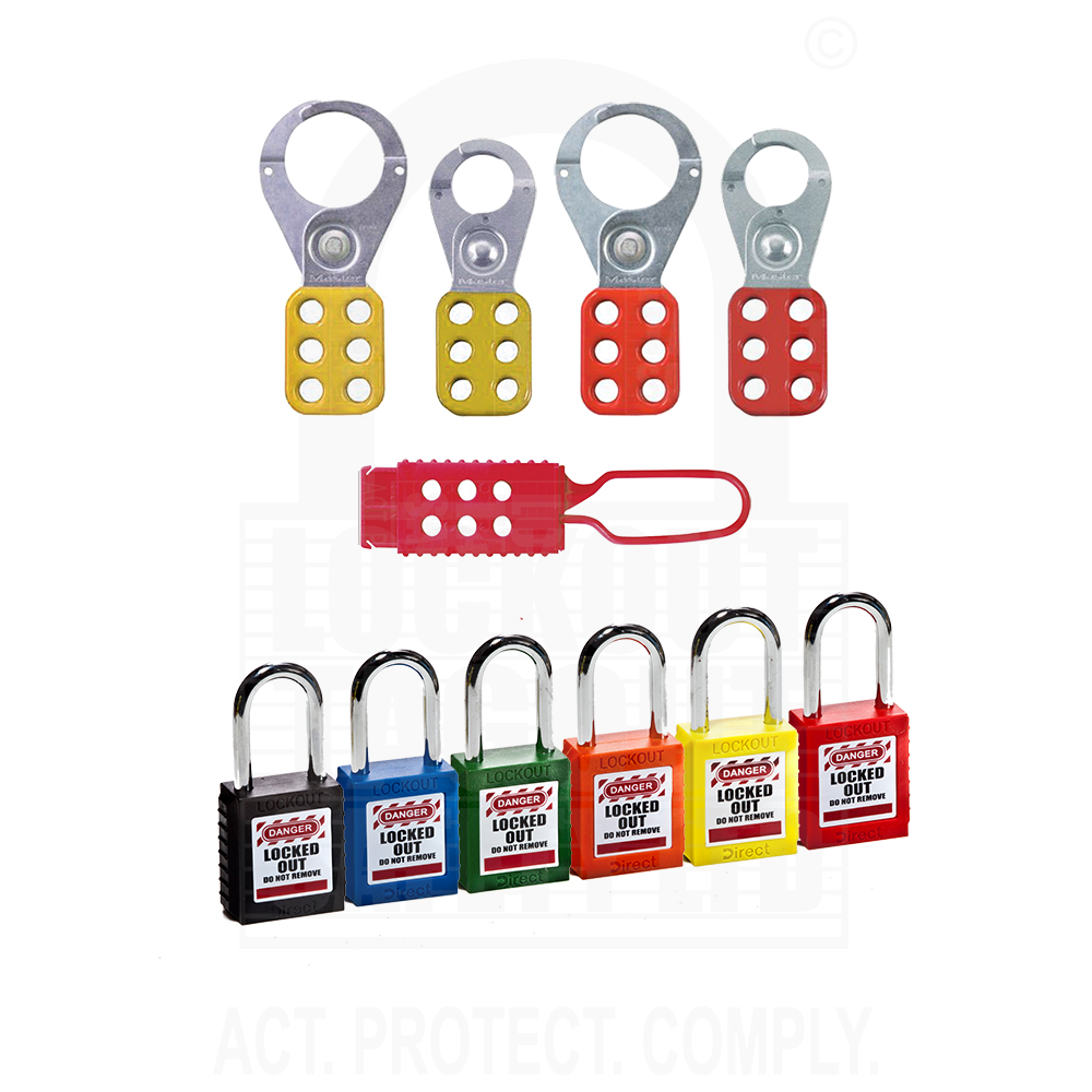Mini Lockout Starter Kit – Lockout Tagout Safety Ltd