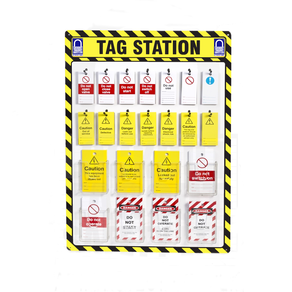 LSE003 Large Tag station – Lockout Tagout Safety Ltd