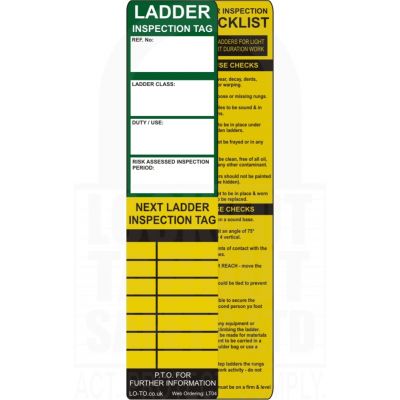 Ladder Safety Inserts – Lockout Tagout Safety Ltd