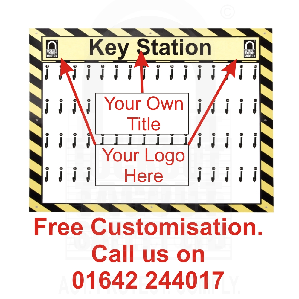 LTKS64 64 Hook Key Station