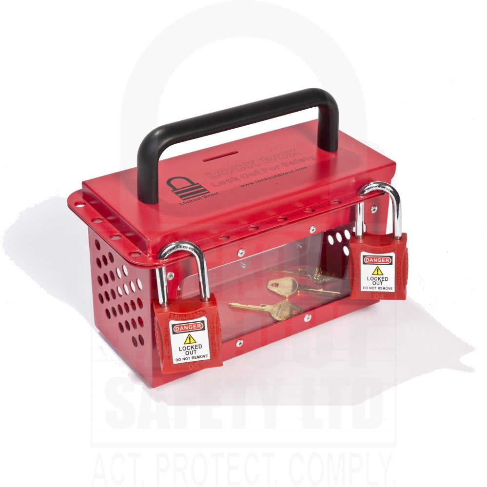 Key Viewable Lockout Box – Lockout Tagout Safety Ltd