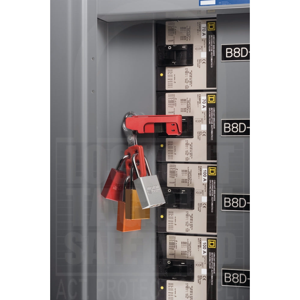 Large Aluminium Safety Lockout Hasp