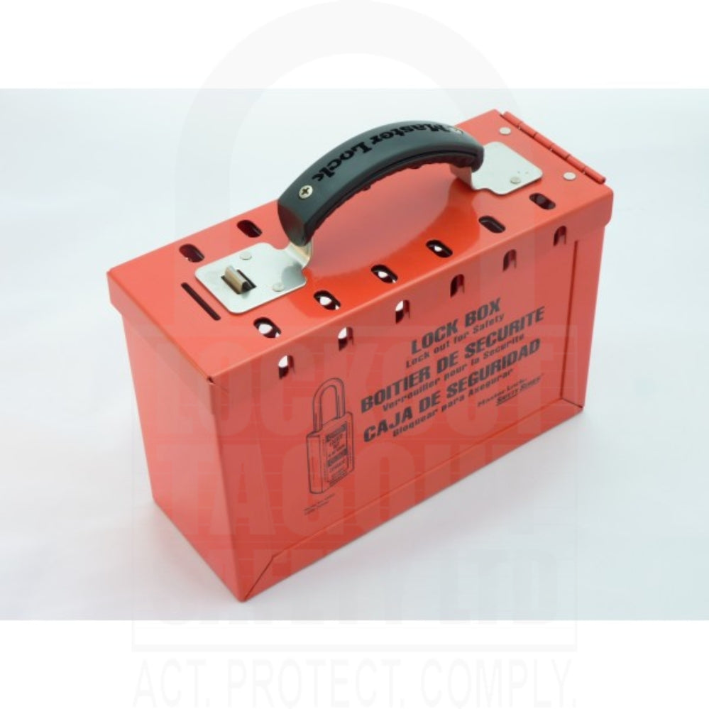 Portable Group Lockout Box – Lockout Tagout Safety Ltd