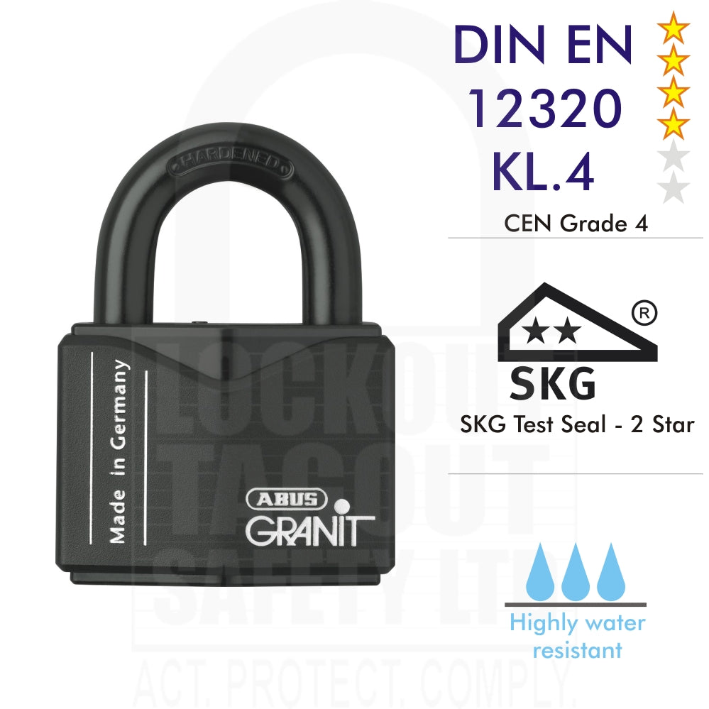 Abus 37/55 Granit Padlock – Lockout Tagout Safety Ltd