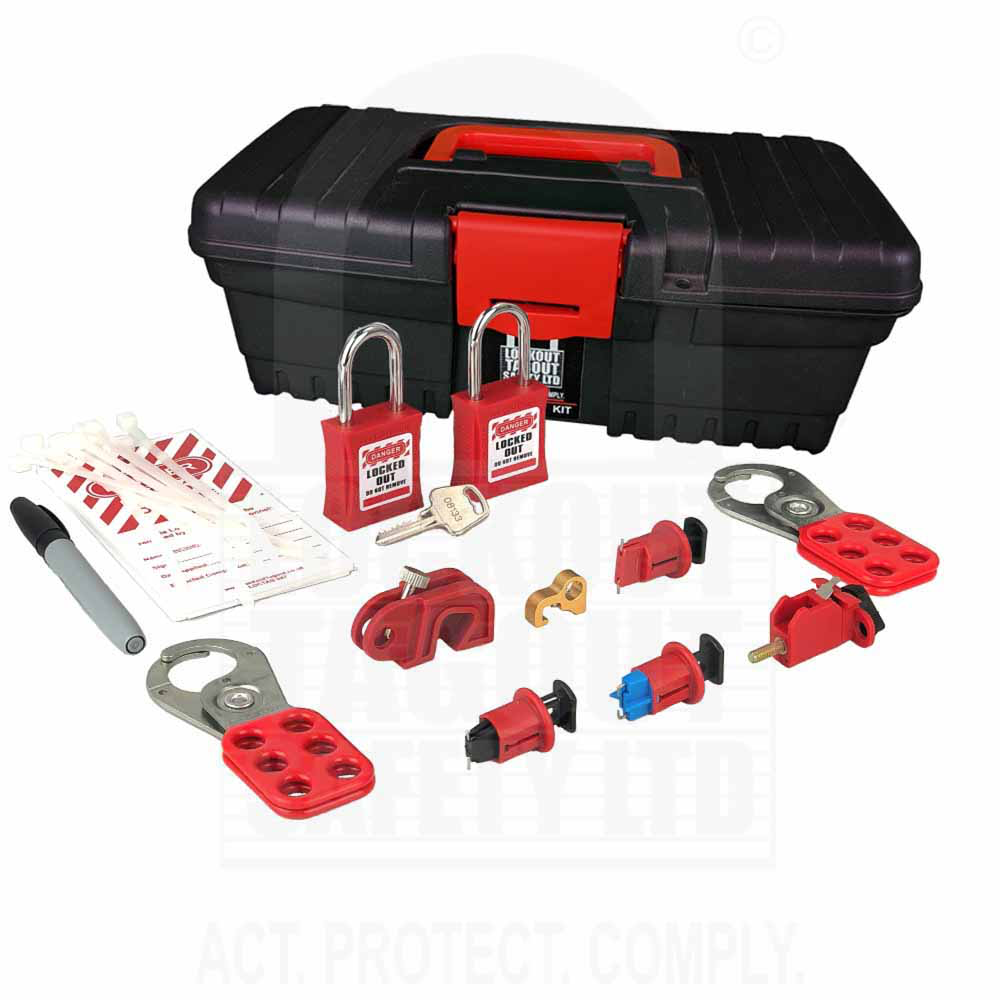 Standard Mini Circuit Breaker Lockout Kit – Lockout Tagout Safety Ltd