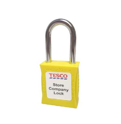 Yellow Store Company Padlock