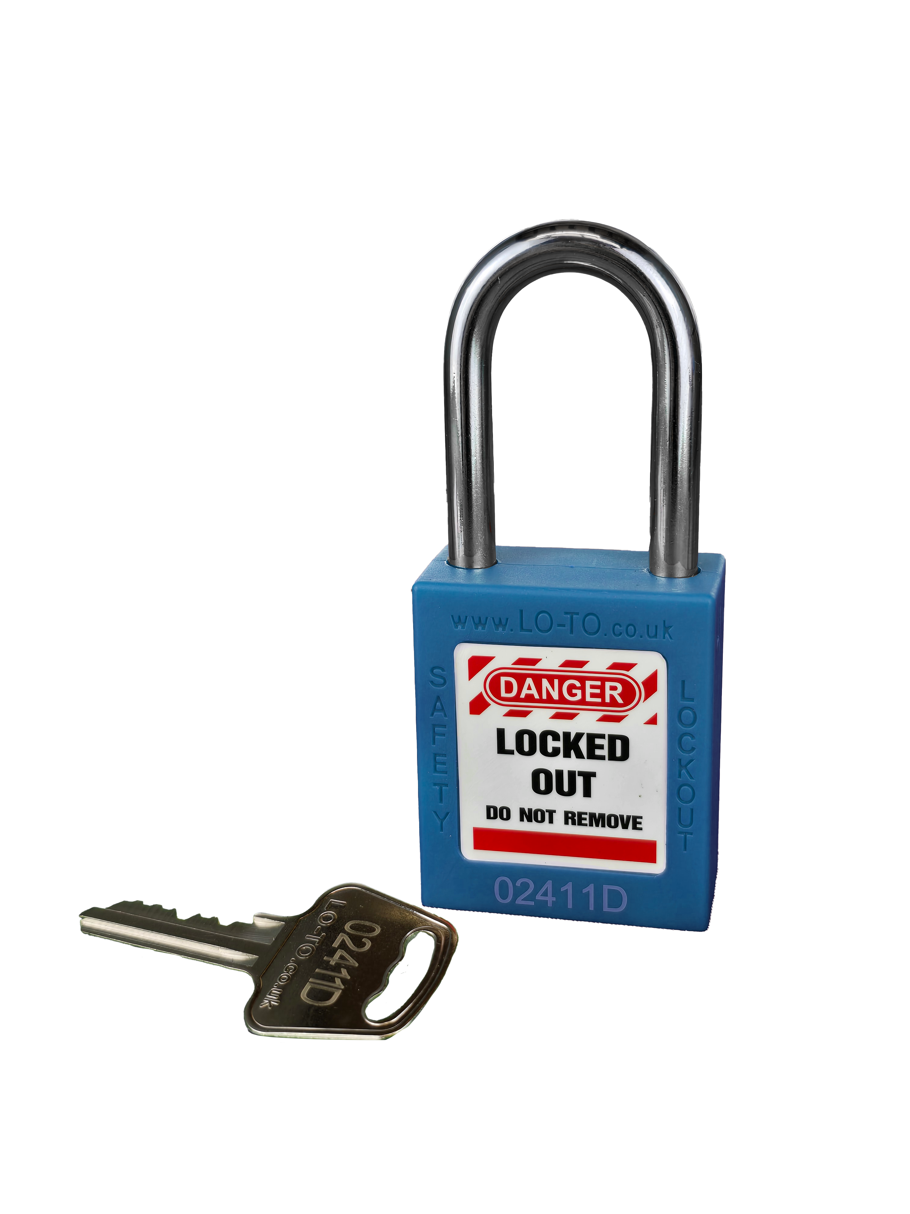 PL201-BLU Lockout Tagout Safety Padlock Blue