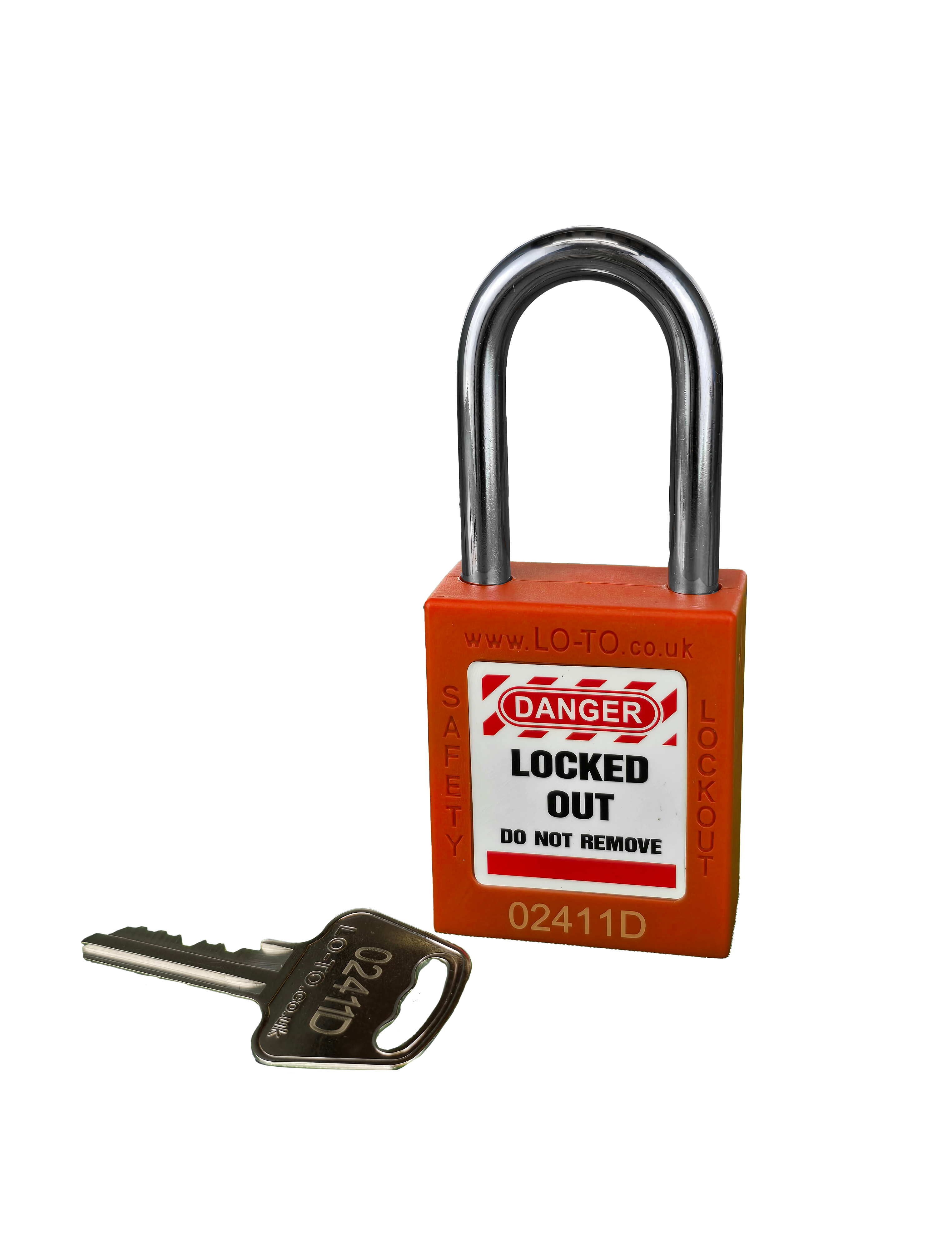 PL201-ORN Lockout Tagout Safety Padlock Orange