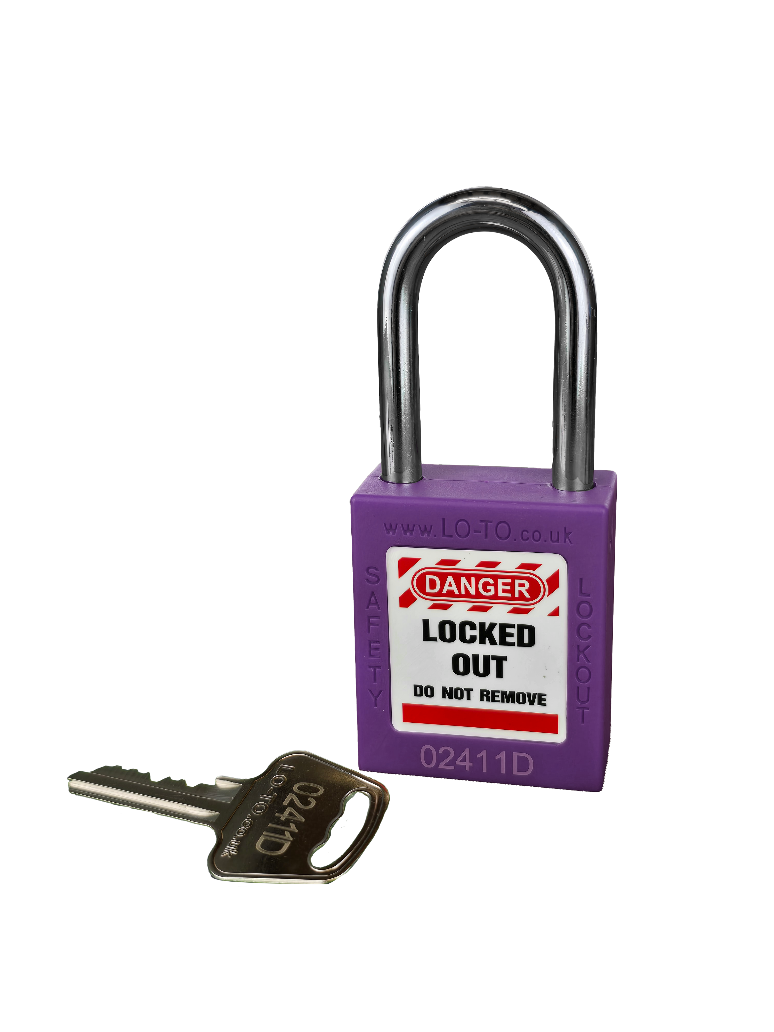 PL201-PRP Lockout Tagout Safety Padlock Purple