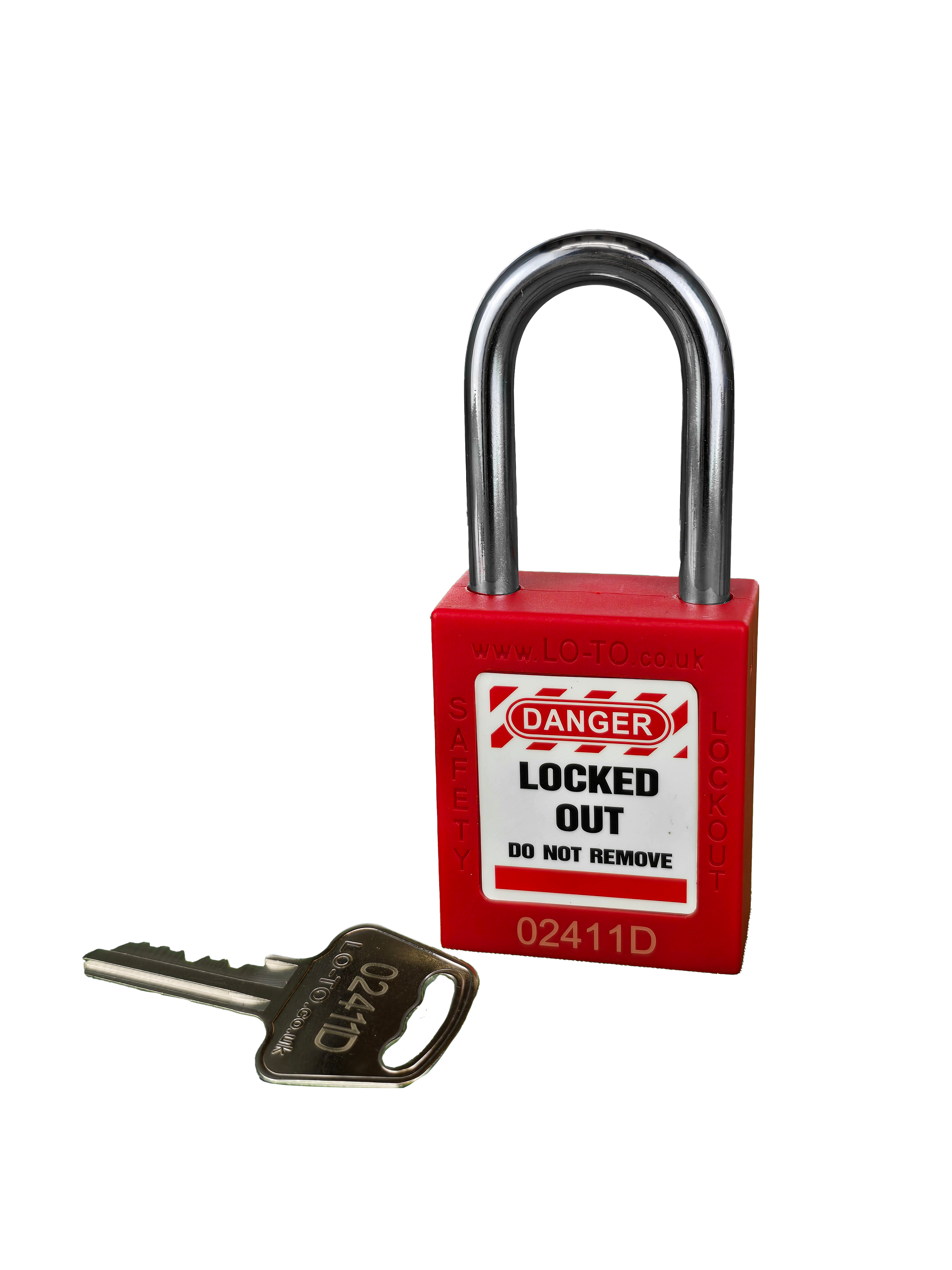 PL201-RED Lockout Tagout Safety Padlock Red