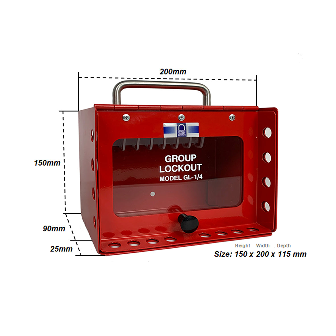 GL Small Group Lockout Box – Lockout Tagout Safety Ltd