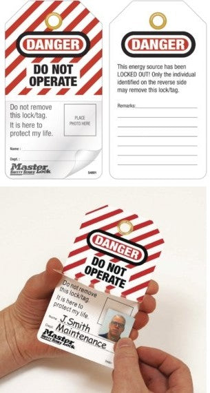 Photo ID Lockout Tags – Lockout Tagout Safety Ltd