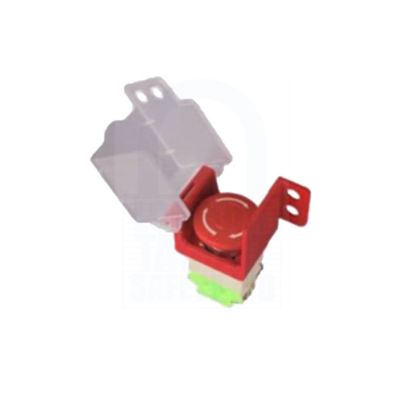 Push Button Lockout Cover Red