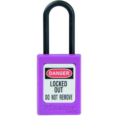 Master Lock S32 Non Conductive Safety Padlock Purple – Lockout Tagout ...