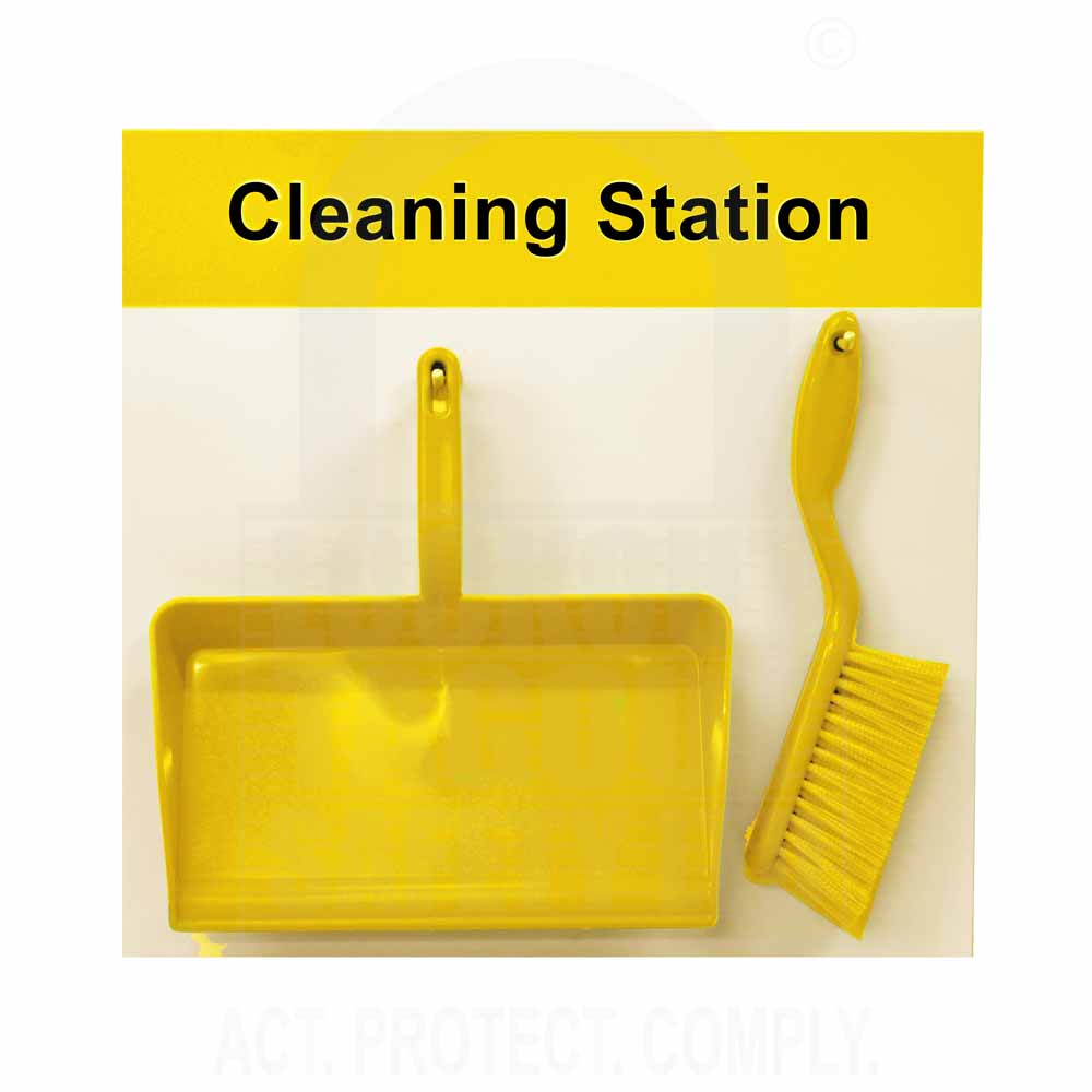Custom Cleaning Station D – Lockout Tagout Safety Ltd