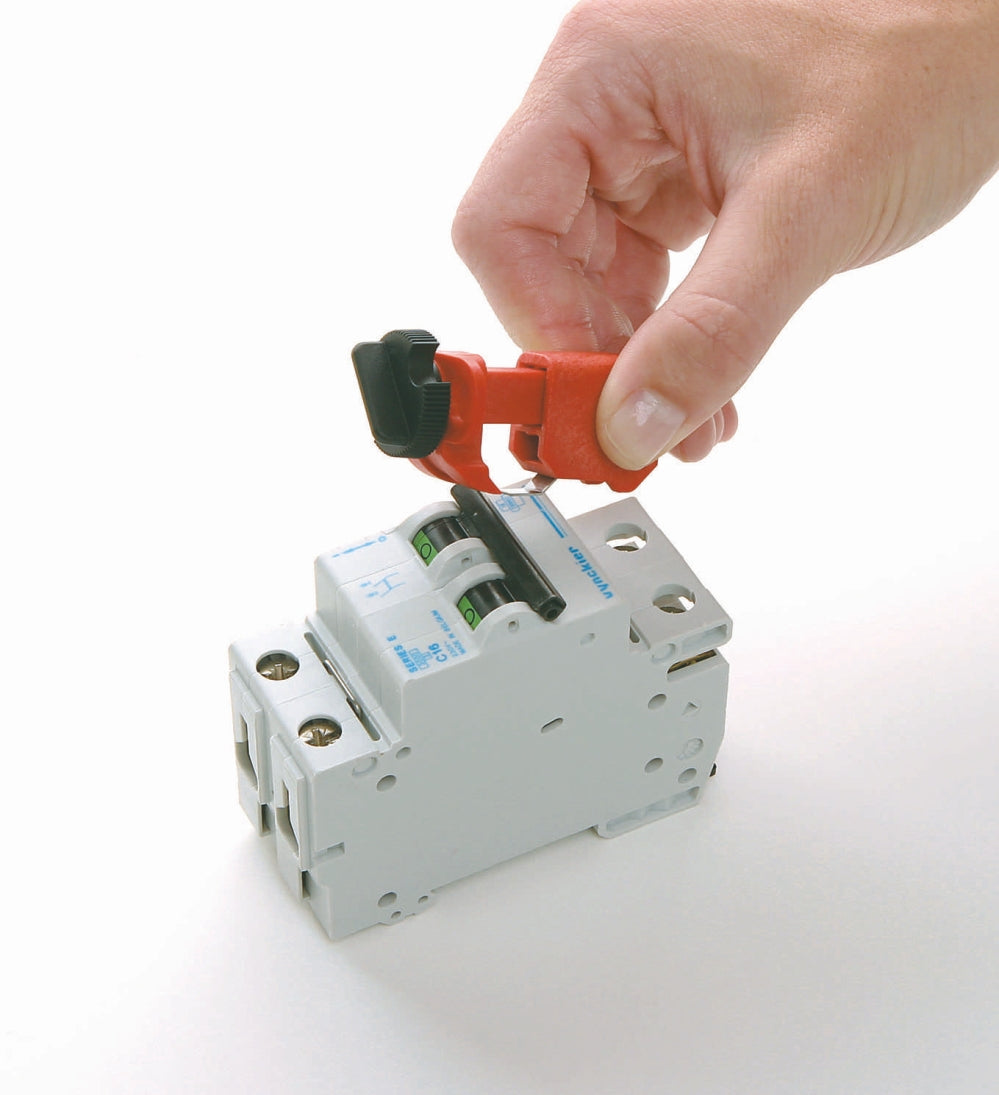 Miniature Circuit Breaker Lockout Tie Bar Lock Out