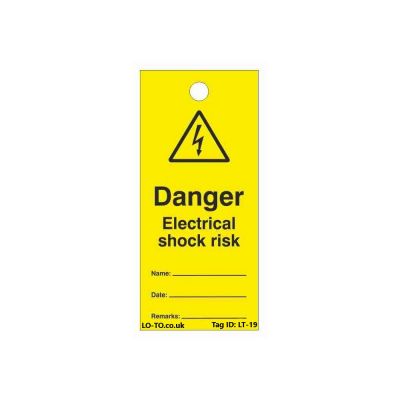 Danger Electrical.. Lockout Tagout Tags – Lockout Tagout Safety Ltd