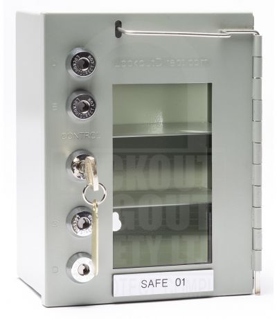 Type 1 Lockout Box 5 Lock – Lockout Tagout Safety Ltd
