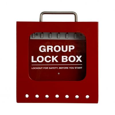 105715-T2 Steel Wall Mounted Group Lockout Box – Lockout Tagout Safety Ltd